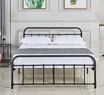 People recommend "Alooter Queen Bed Frame, Platform Metal Bed Frame Foundation Queen Size with Headboard and Footboard(DS-10 Queen)"