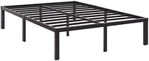 People recommend "3000lbs Max Weight Capacity TATAGO 16 Inch Tall Heavy Duty Metal Platform Bed Frame Mattress Foundation, Extra-Strong Support &Non-Slip, No Noise & No Box Spring Need for Saving Money, King"