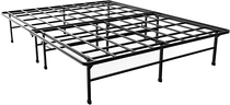 People recommend "Zinus Demetric 14 Inch Elite SmartBase Mattress Foundation / for Big and Tall / Extra Strong Support / Platform Bed Frame / Box Spring Replacement / Sturdy / Quiet Noise Free / Non-Slip, King"