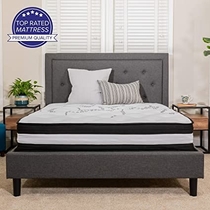 People recommend "Flash Furniture Capri Comfortable Sleep 12 Inch Foam and Pocket Spring Mattress, Queen Mattress in a Box"