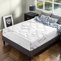 People recommend "Zinus 12 Inch Cloud Memory Foam Mattress /  Pressure Relieving / Plush Feel  / Bed-in-a-Box / OEKO-TEX and CertiPUR-US Certified, Queen"