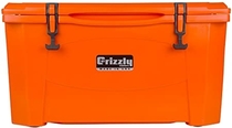 People recommend "Grizzly 60 Cooler, Orange, G60, 60 QT"