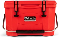 People recommend "Grizzly 20 Cooler, Red, G20, 20 QT "