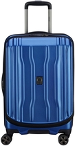 People recommend "DELSEY Paris Cruise Lite Hardside 2.0 Expandable Luggage, Spinner Wheels, Blue, Carry-on 21 Inch"
