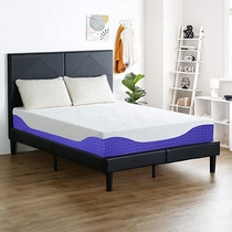 People recommend "PrimaSleep 12 Inch Multi-Layered I-Gel Infused Memory Foam Mattress/Cobalt Blue/Queen"