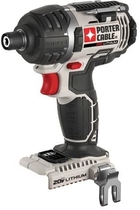People recommend "PORTER-CABLE 20V MAX Cordless Impact Driver, Tool Only (PCC640B) "