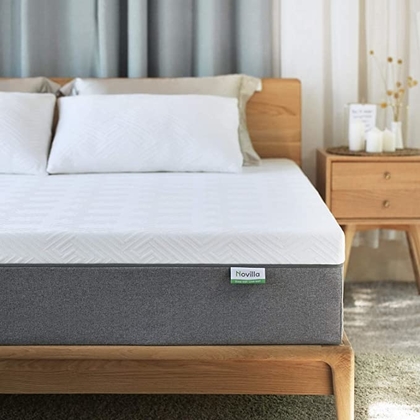 People recommend "Queen Mattress, Novilla 10 inch Gel Memory Foam Queen Size Mattress for Cool Sleep & Pressure Relief, Medium Firm Bed Mattresses"