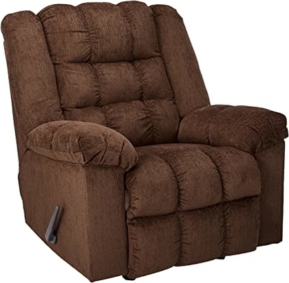 People recommend "Signature Design by Ashley Ludden Rocker Recliner Cocoa"