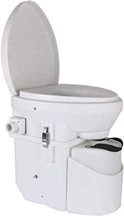 People recommend "Nature's Head Self Contained Composting Toilet with Close Quarters Spider Handle Design - Incinerating Toilet"