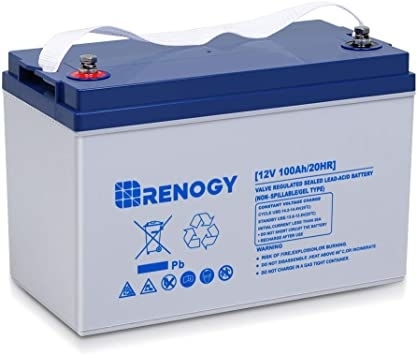 People recommend "Renogy Deep Cycle Hybrid Gel 12 Volt 100Ah Battery"