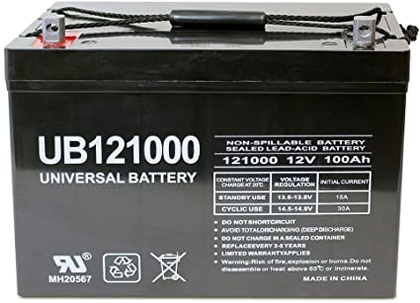 People recommend "Universal Power Group 12V 100Ah Replacement Battery for Minn Kota, Minnkota, Cobra, Sevylor trolling Motor : Electric Trolling Motors"
