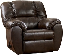 People recommend "Signature Design by Ashley Dylan Rocker Recliner Espresso"