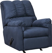People recommend "Signature Design by Ashley Darcy Rocker Recliner, Blue"