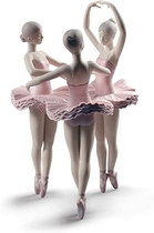 People recommend "LLADRÓ Our Ballet Pose Dancers Figurine. Porcelain Ballerina Figure"