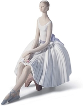 People recommend "LLADRÓ Refinement Ballet Woman Figurine. Porcelain Ballerina Figure"