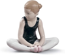 People recommend "LLADRÓ Thinking of My Debut Ballet Girl Figurine. Porcelain Ballerina Figure"