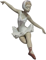 People recommend "Lladro Figurine, 5920 Swan Ballet (Ballerina), 6" H $295 V:"