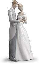 People recommend "LLADRÓ Together Forever Couple Figurine. Porcelain Bride and Groom Figure"