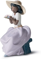 People recommend "LLADRÓ Sweet Fragrance Girl Figurine. Porcelain Girl Figure."
