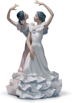 People recommend "LLADRÓ Ole Flamenco Couple Figurine. Porcelain Flamenco Figure."