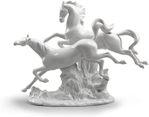 People recommend "LLADRÓ Horses Galloping Figurine. Porcelain Horses Figure"