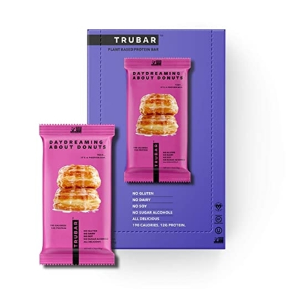 People recommend "TRUWOMEN Plant Fueled Protein Bars, Daydreaming About Donuts (12 Count)"