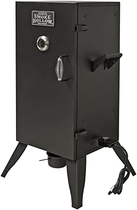 People recommend "Masterbuilt Smoke Hollow 30162E 30-Inch Electric Smoker with Adjustable Temperature Control, Black"
