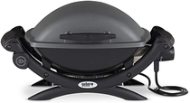People recommend "Weber 52020001 Q1400 Electric Grill, Gray"