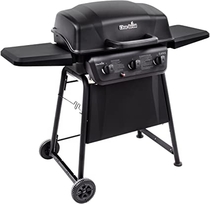 People recommend "Char-Broil Classic 360 3-Burner Liquid Propane Gas Grill"