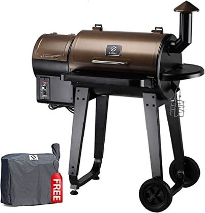 People recommend "Z GRILLS ZPG-450A 2020 Upgrade Wood Pellet Grill & Smoker 6 in 1 BBQ Grill Auto Temperature Control, 450 sq in, Bronze "