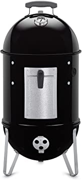 People recommend "Weber 14-inch Smokey Mountain Cooker, Charcoal Smoker"