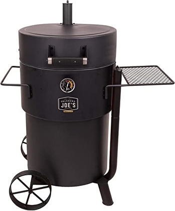 People recommend "Oklahoma Joe's 19202099 Bronco Pro Drum Smoker, Black "