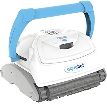 People recommend "Aquabot ABREIQ Breeze IQ Wall-Climbing Automatic In-Ground Robotic Brush Pool, White "