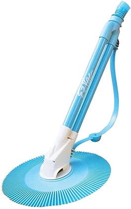 People recommend "Pentair K50600 Kreepy Krauly E-Z Vac Suction-Side Above Ground Pool Cleaner Blue/White"