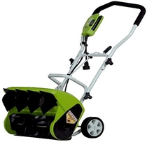 People recommend "Greenworks 26022 10 Amp 16" Corded Snow Thrower : Snow Blower"