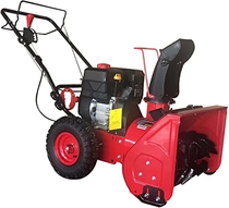 People recommend "PowerSmart DB7622H Gas Snow Thrower, red, Black "