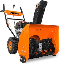 People recommend "WEN SB24E 24-Inch 212cc Two-Stage Self-Propelled Gas-Powered Snow Blower, Electric Start"