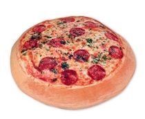 People recommend "Huggable Pizza Cushion / pillow"