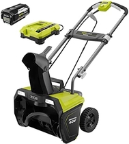 People recommend "Ryobi 20 in. 40-Volt Brushless Cordless Electric Snow Blower with 5.0 Ah Battery and Charger Included "
