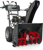 People recommend "Briggs & Stratton 1024MDS Elite Series 24-Inch Dual-Stage Snow Blower with Dual-Trigger Steering, Heated Hand Grips, and Free Hand Control"