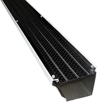 People recommend "FlexxPoint 30 Year Gutter Cover System, Black Commercial 6" Gutter Guards, 102'"