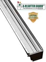 People recommend "A-M Aluminum Gutter Guard 6" (23 Feet, Mill Finish) "