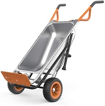 People recommend " WORX Aerocart 8-in-1 Wheelbarrow / Yard Cart / Dolly"