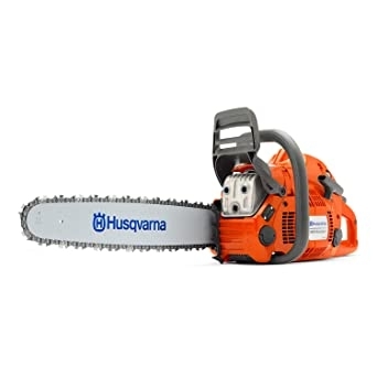 People recommend "Husqvarna 24 Inch 460 Rancher Gas Chainsaw"