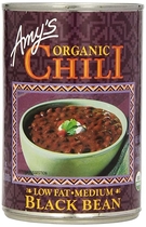 People recommend "Amy's Organic Chili, Low Fat Medium Black Bean, 14.7 Ounce (Pack of 6) : Packaged Chili Soups "