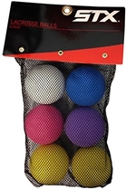 People recommend "STX Six Pack of Assorted Color Lacrosse Balls"