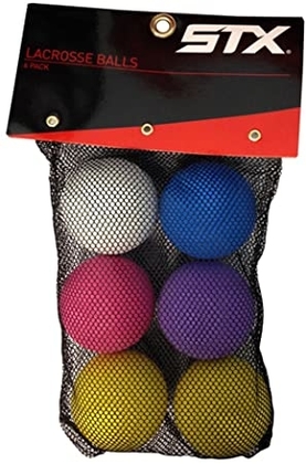 People recommend "STX Six Pack of Assorted Color Lacrosse Balls"