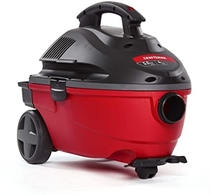 People recommend "CRAFTSMAN 17612 4 Gallon 5.0 Peak HP Wet/Dry Vac, Portable Shop Vacuum with Attachments, Red (9-17612), Gray - Shop Wet Dry Vacuums"