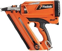 People recommend "Paslode, Cordless XP Framing Nailer, 905600, Battery and Fuel Cell Powered, No Compressor Needed"