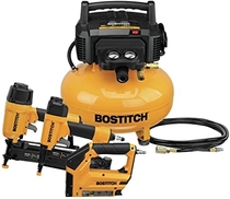 People recommend "BOSTITCH Air Compressor Combo Kit, 3-Tool (BTFP3KIT)"
